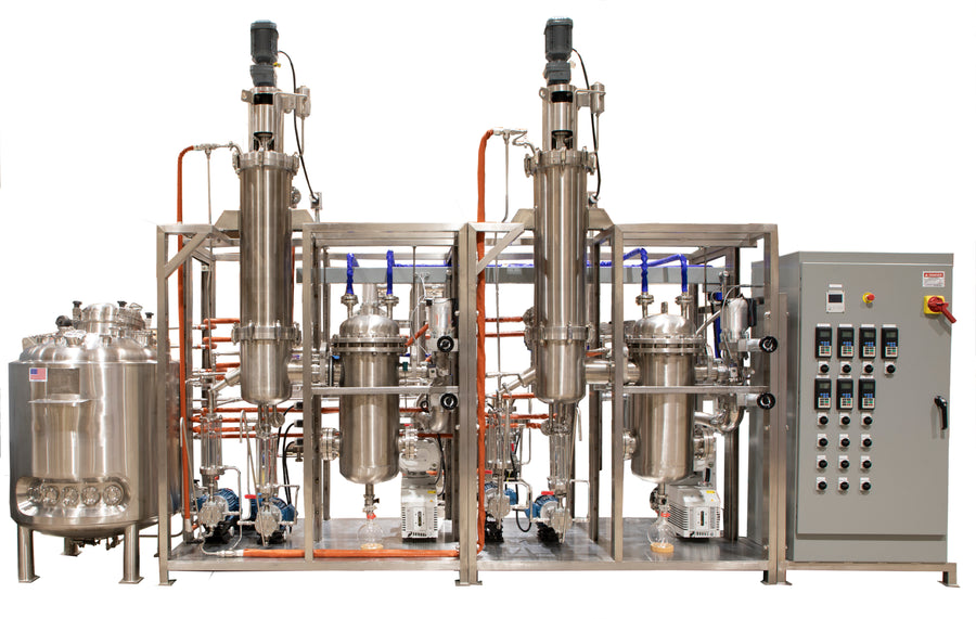 Chemtech KDT 6 Rolled Film Evaporator CaliExtractions