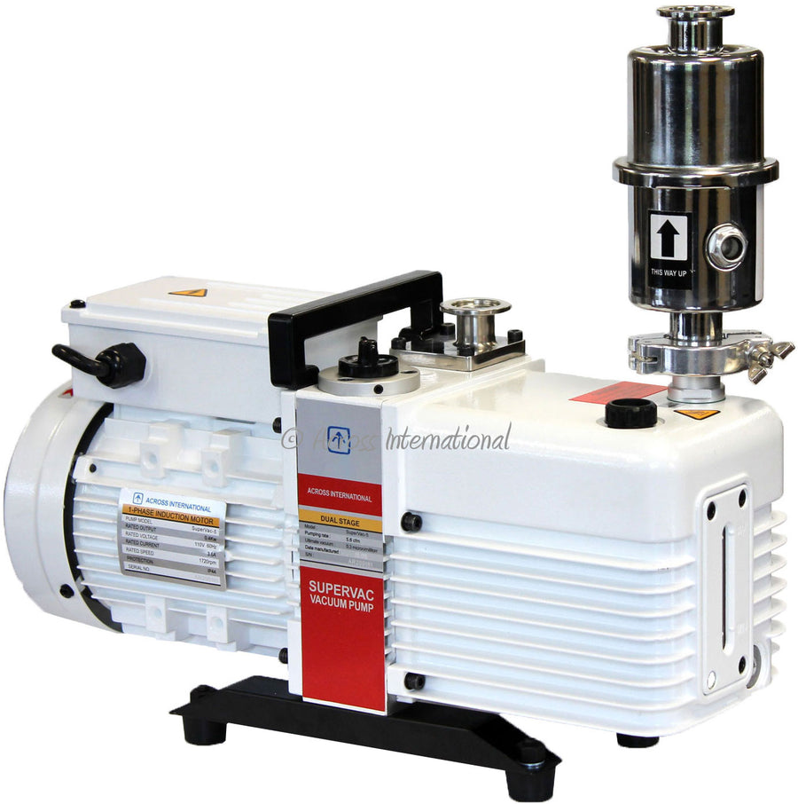 SuperVac 5.6 cfm Corrosion-Resist 2-Stage Pump