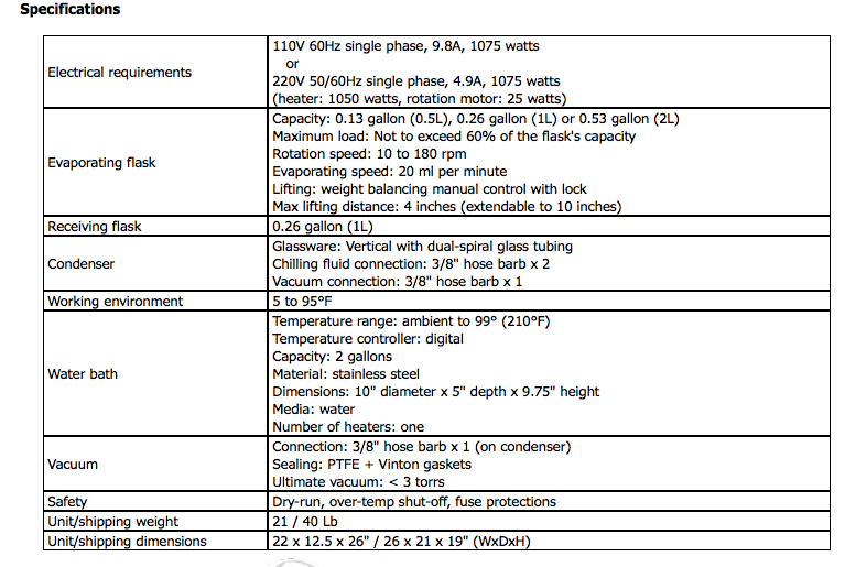 Ai SolventVap 1.3-Gallon/5L Rotary Evaporator w/ Motorized Lift